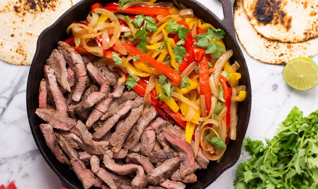 Steak Fajitas Macros at Brinn blog